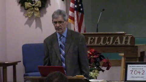 Bills Lake Baptist Church Sunday School Service Dec. 12 2021