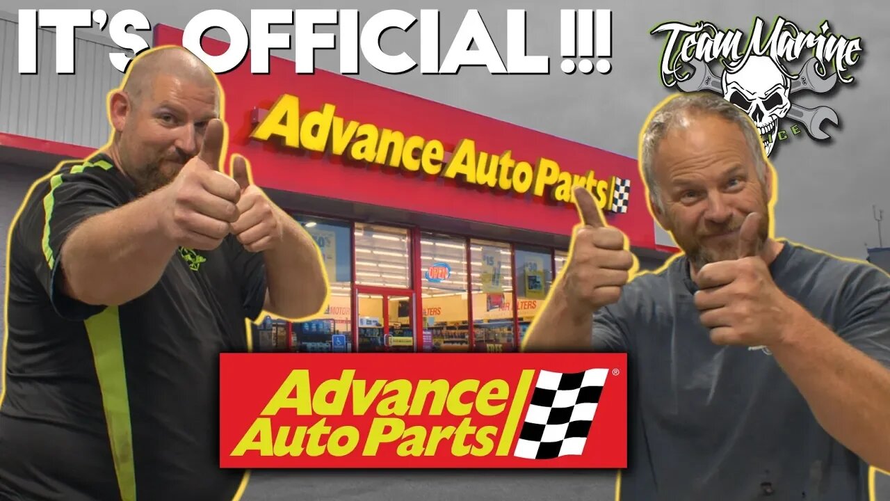 IT'S OFFICIAL!!! Team Marine + Advance Auto Parts