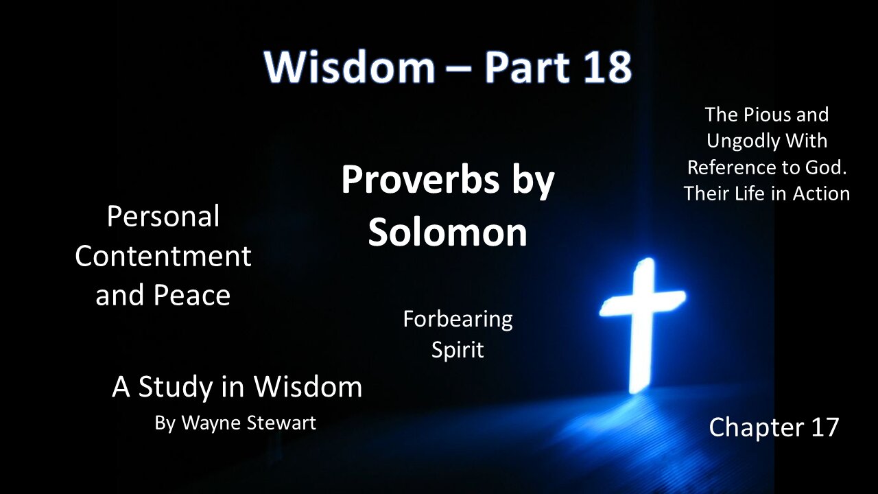 Wisdom - Part 18