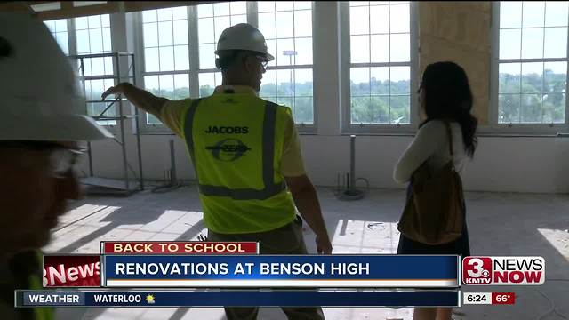 Benson High gives sneak-peek of renovations