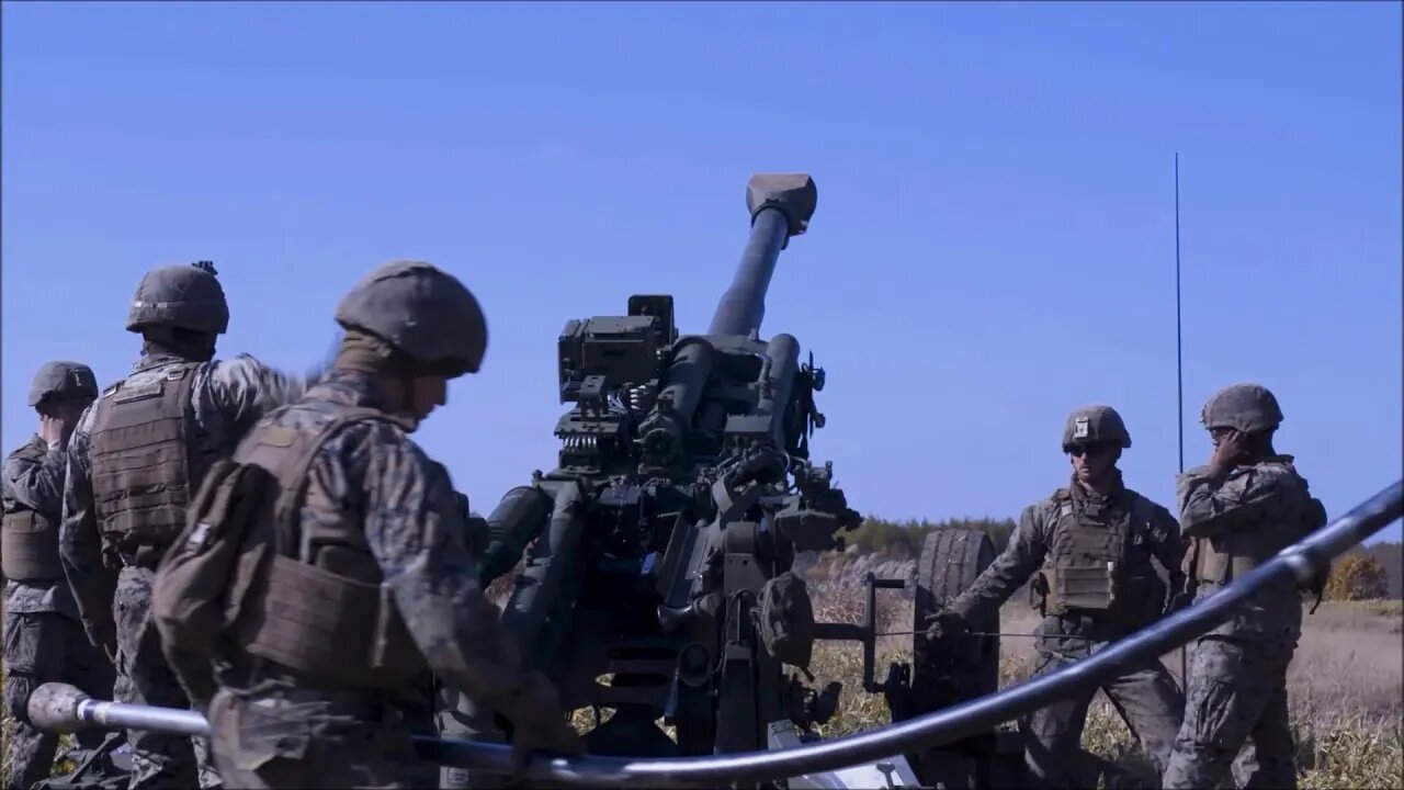 Marines Fire 155mm Howitzers in Japan - ARTP 21.3