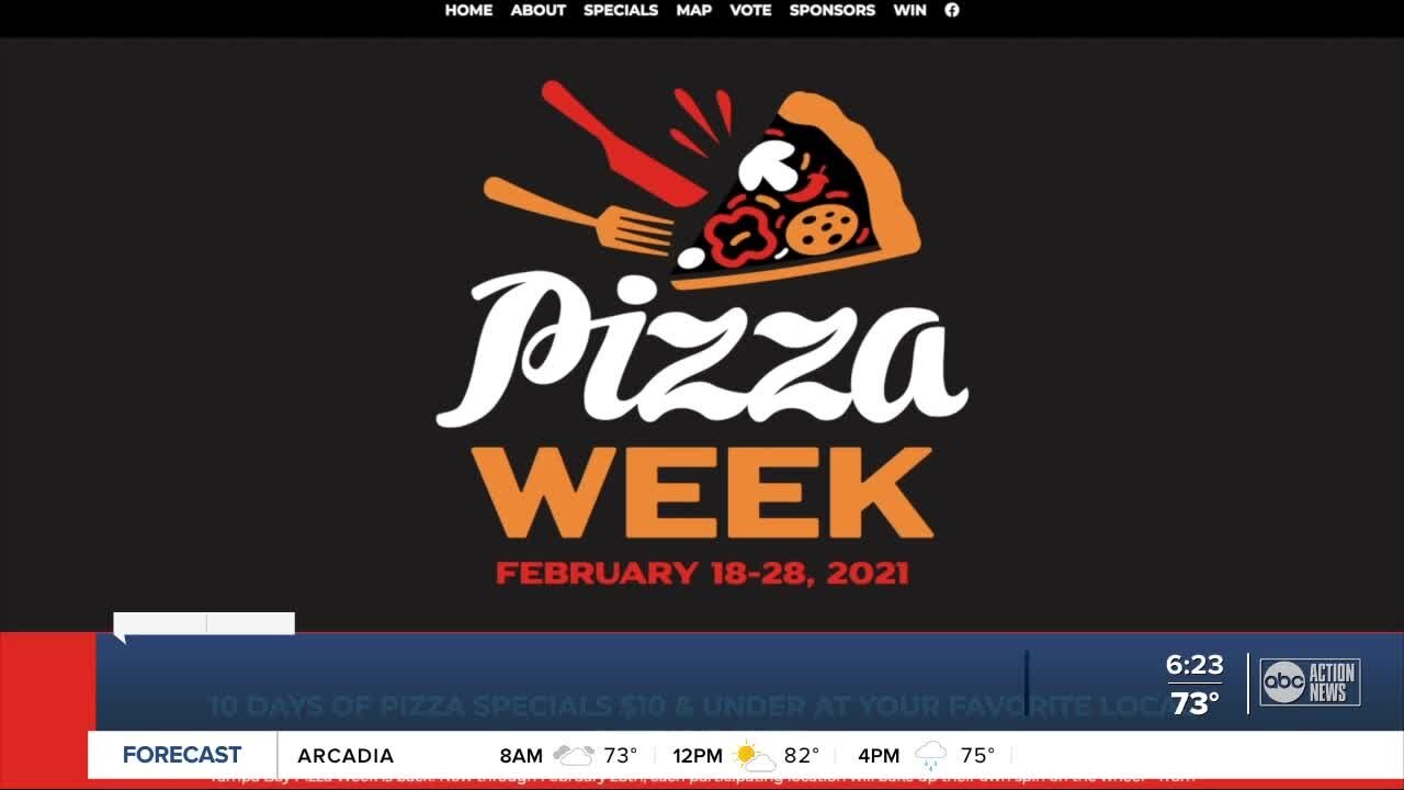 Enjoy $10 pizza deals at 27 different restaurants during Tampa Bay Pizza Week