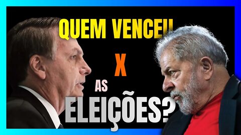 LULA e BOLSONARO no SEGUNDO TURNO e outras IMPRESSÕES sobre as ELEIÇÕES