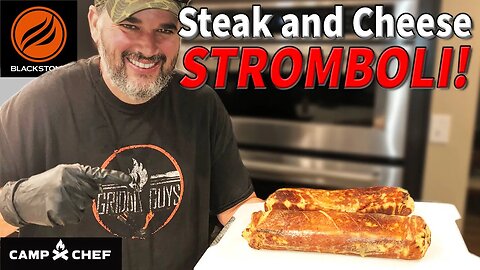 Steak and Cheese Stromboli