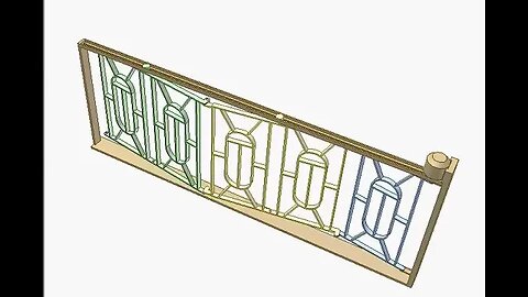 3109 Tri folding gate