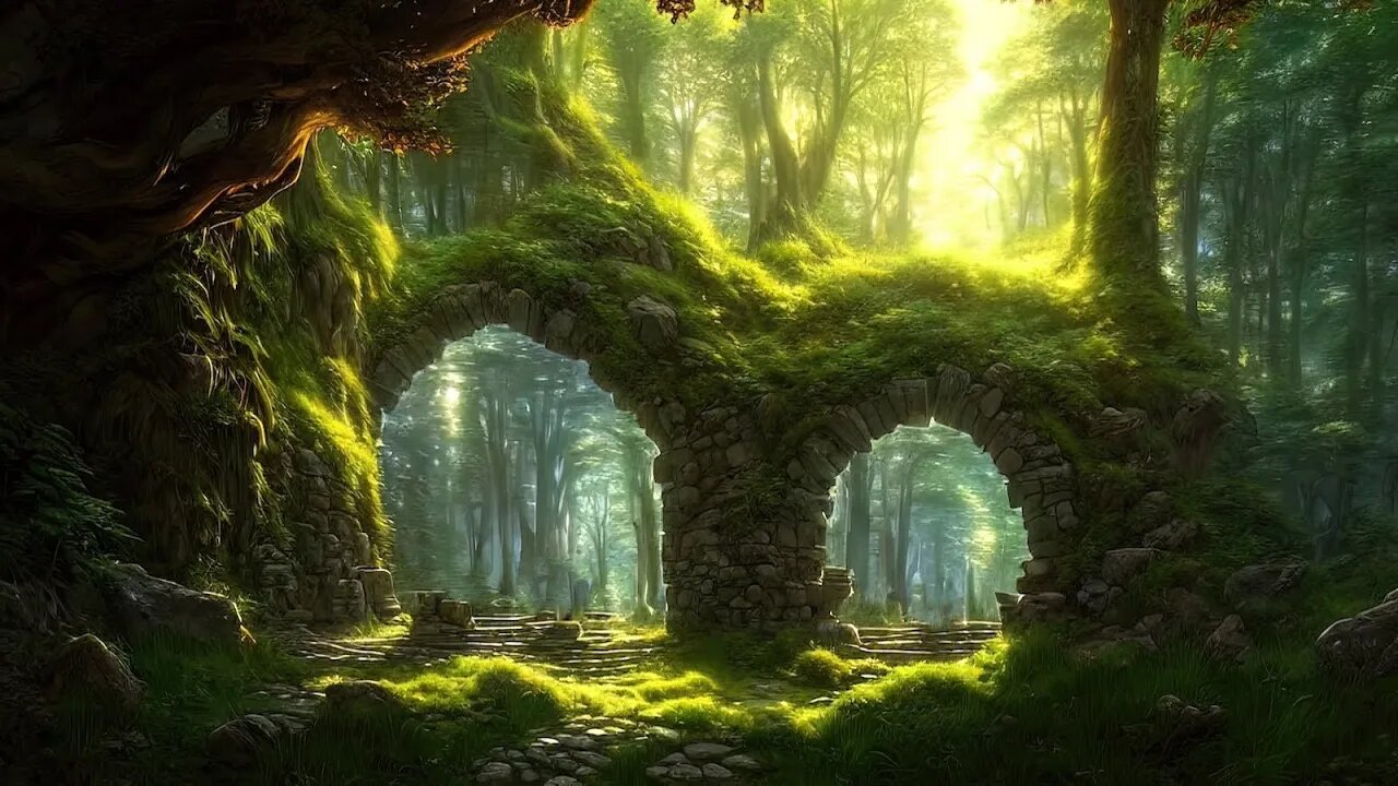 Relaxing Magical Fantasy Forest Music - Secrets of Oakenstone Ruins ★741 | Tribal, Enchanted