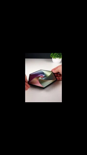 Hypnotic Fidget 3D Print #Shorts