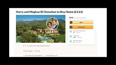 GoFundMe to Pay Off Meghan Markle, Prince Harry’s Mortgage Goes Hilariously Wrong!