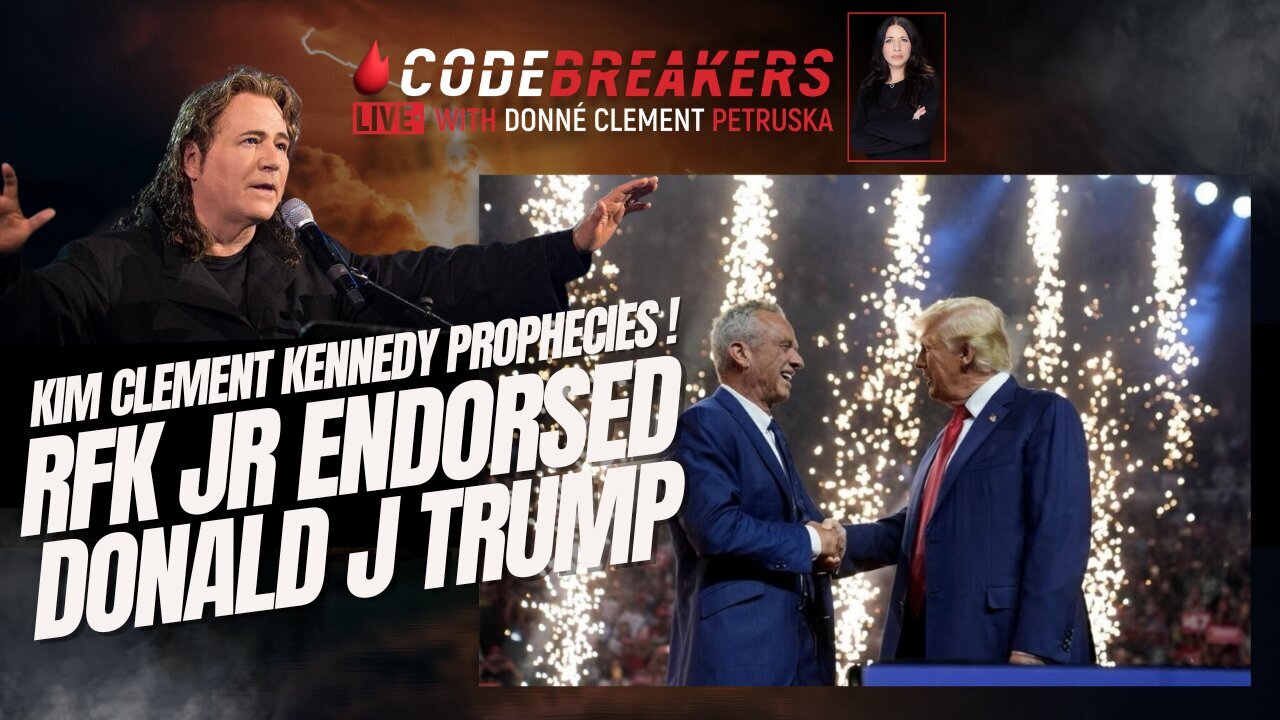 CodeBreakers Live: KIM CLEMENT KENNEDY PROPHECIES!