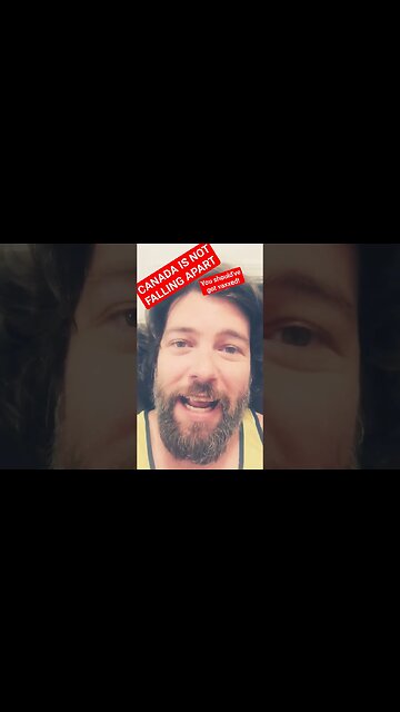 THE SKY IS FALLING IN CANADA!!!... ??? #canada #antivaxxer #antivaxx #misinformation #jordanpeterson