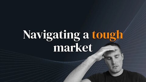 Navigating a tough market #cryptocurrency #bitcoin #solana #ethereum #bearmarket #dip #selling