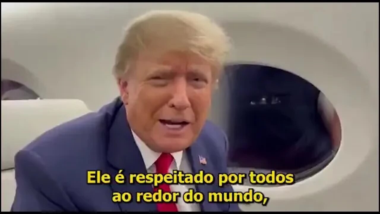 President Trump endorsing President Jair Bolsonaro of Brazil for the upcoming election in Brazil