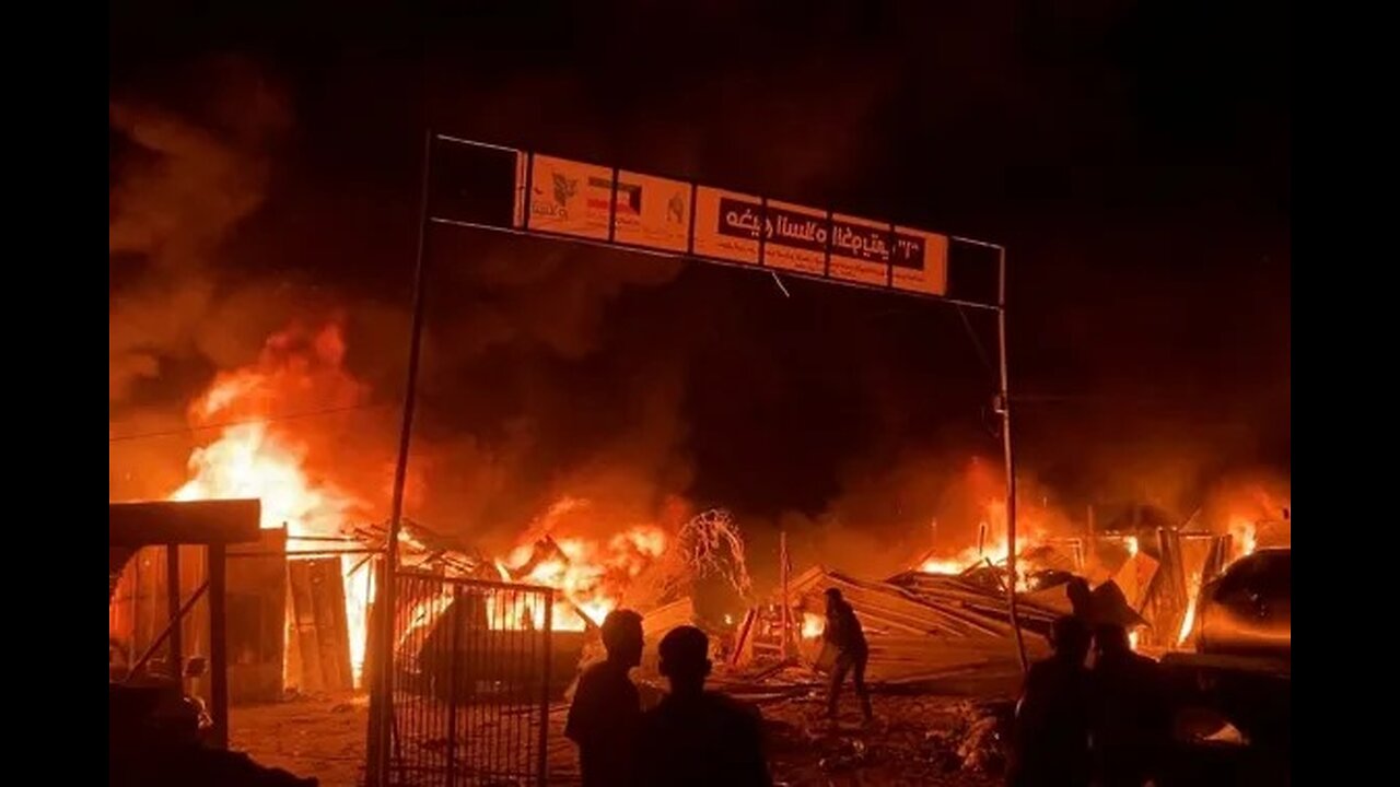 #France Absolute sea of protesters gathered in Paris over the massacre in the Rafa