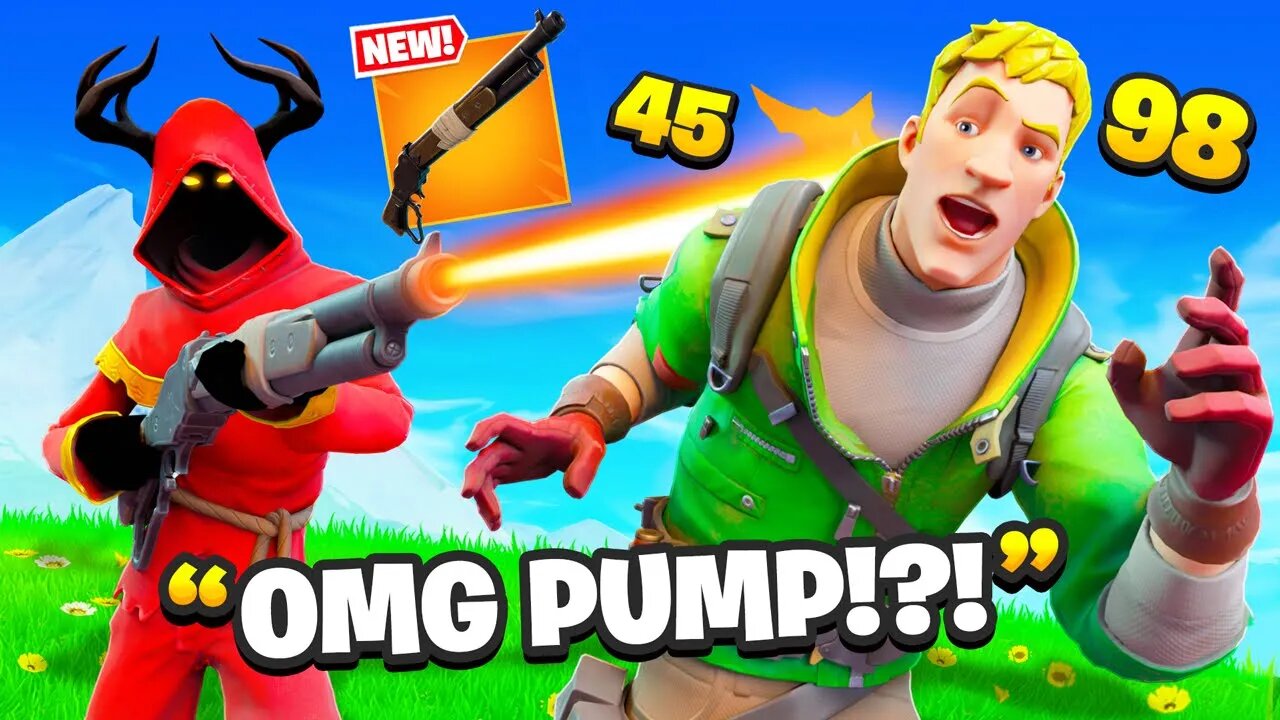 I Pretended Pump Is Back! (Lever Action Shotgun TROLL)