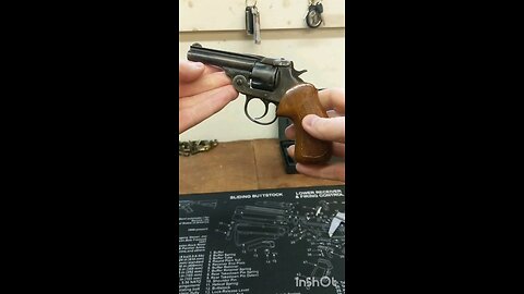 short version, 1895 Iver Johnson revolver firing.