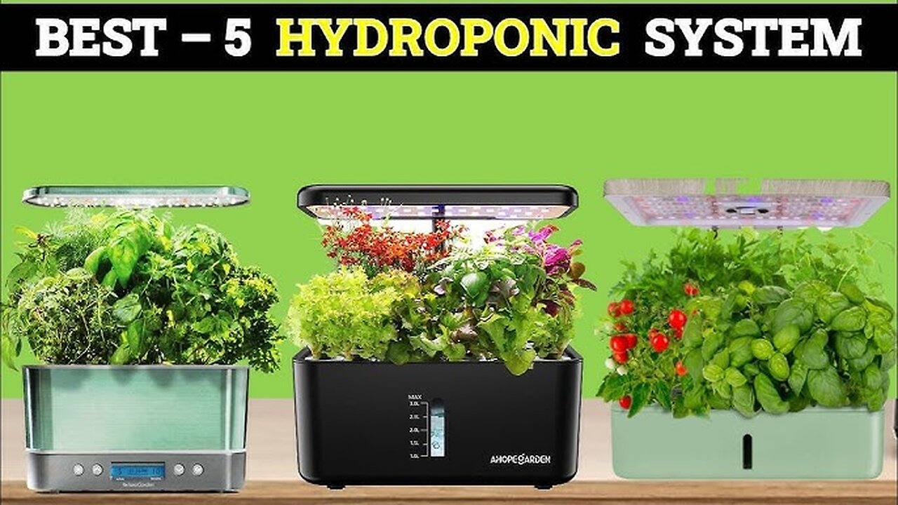 "Best Indoor Hydroponic Systems of 2024 – Discover the Perfect Setup for Your Home Garden!"