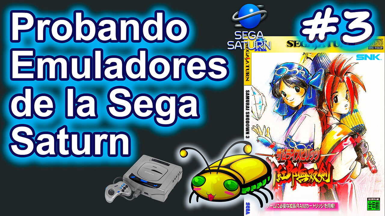 Probando Emuladores de la Sega Saturn #3 (Mednafen + Mednaffe, configuración básica, 2024)