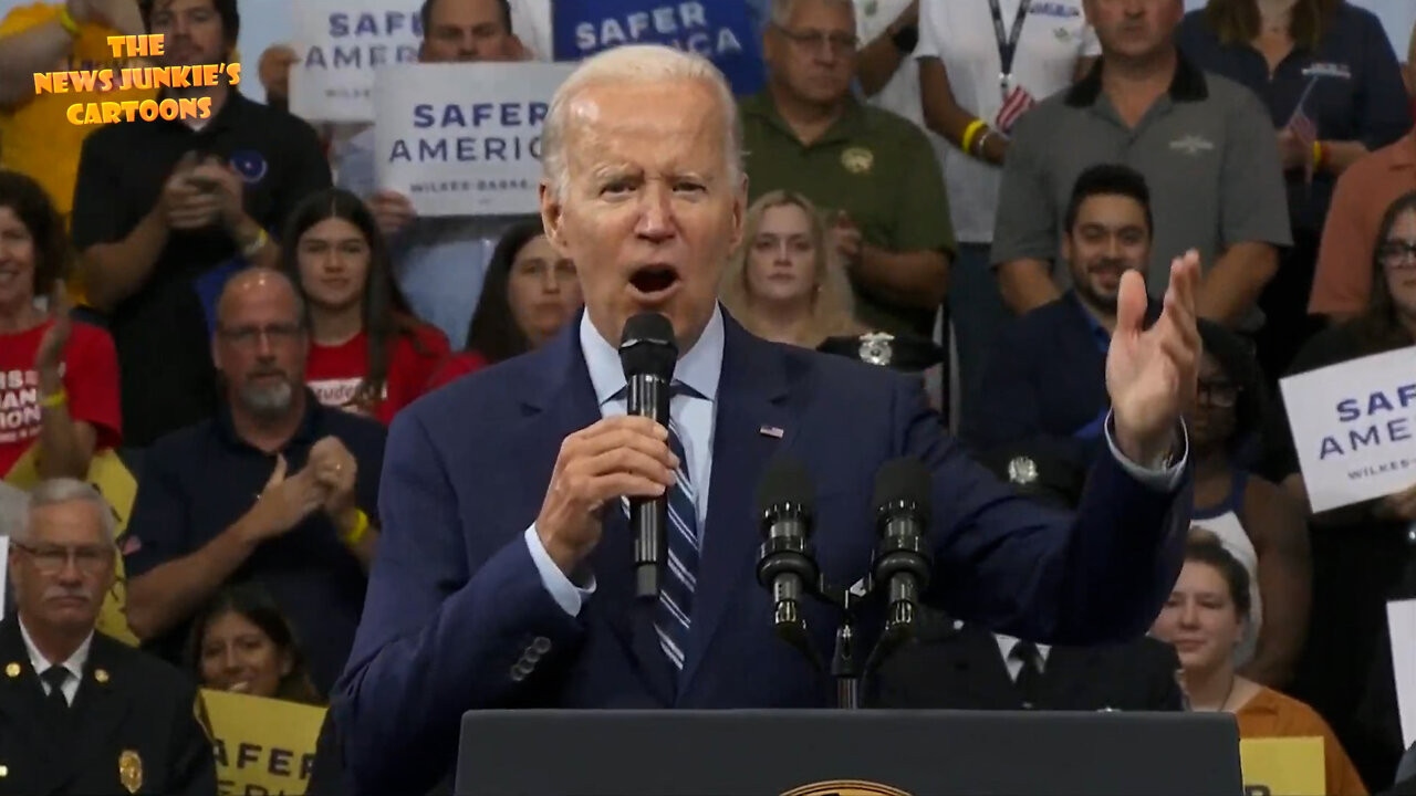 Biden: "For those brave right-wing Americans... if you want to fight against the country, you need an F-15. You need something little more than a gun."