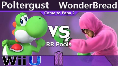 Poltergust (Yoshi & Link) vs. WonderBread (Little Mac & Mario) - Wii U RR Pools - CTP2