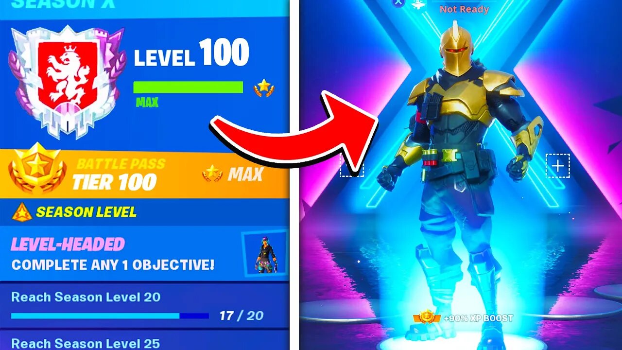 How To Unlock The "GOLDEN KNIGHT" In Fortnite! (Ultima Knight Origin!)