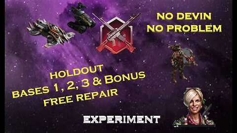 War Commander - Holdout 1,2,3 & Bonus - No Devin - Free Repair