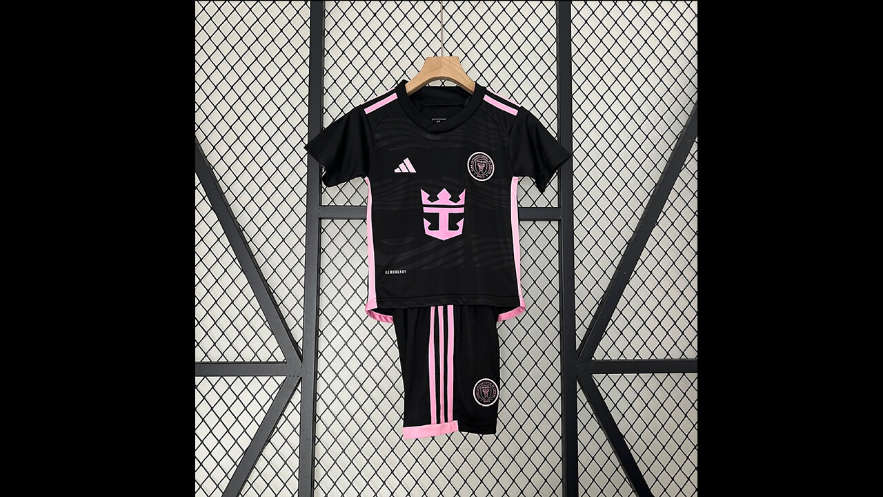 👉🏻⚽️2024/25 Inter Miami Away Kid Kits