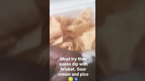 queso with brisket🧿😇