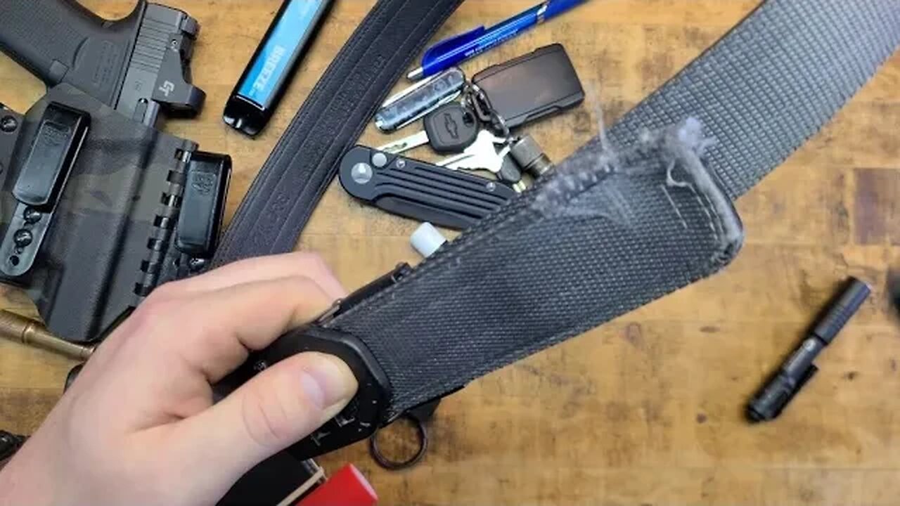 #KOREESSENTIALS EDC BELT LONG TERM REVIEW! (HOW'D SHE HOLD UP?)