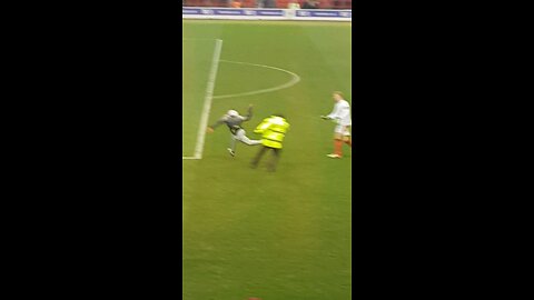 Pitch invader @ Notts Forest