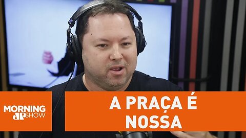 Porpetone: "quem gosta de humor assiste A Praça é Nossa"