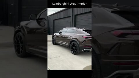 Lamborghini Urus Interior😎