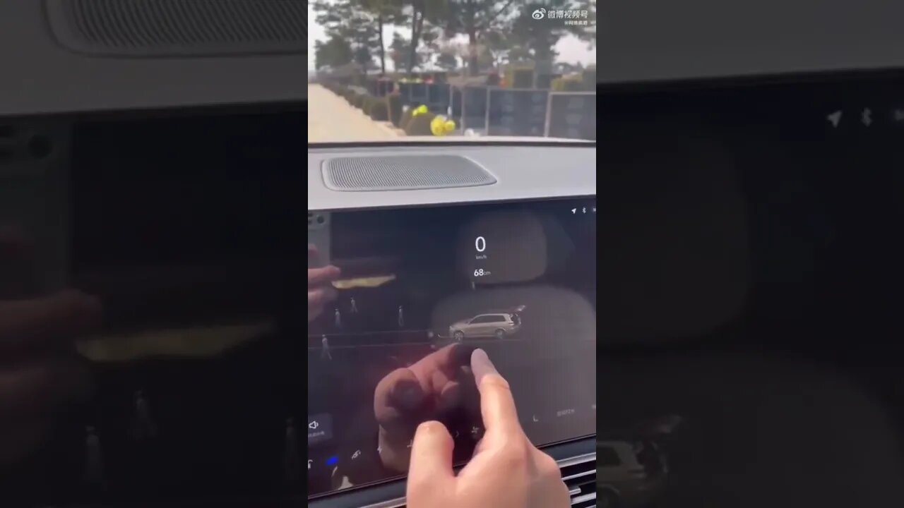 Car radar at the cemetery #trending #viral