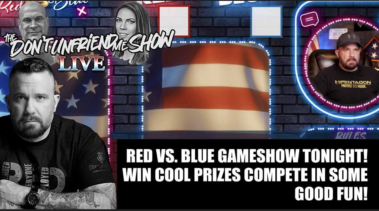 Red vs. Blue Gameshow: Compete and have some fun in some casual news trivia