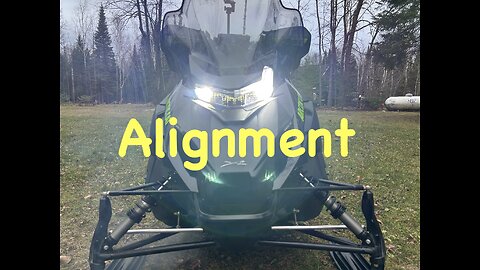 Arctic Cat Catalyst Headlight Alignment