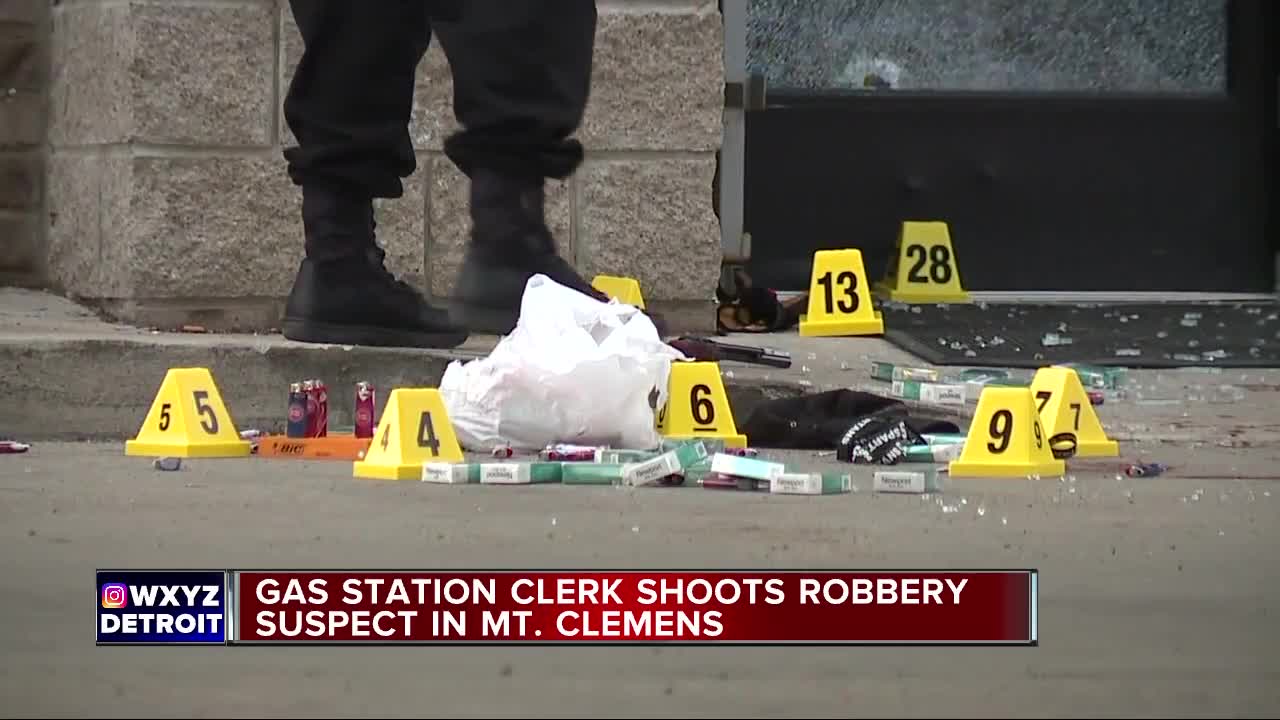 Suspect shot in attempted gas station robbery