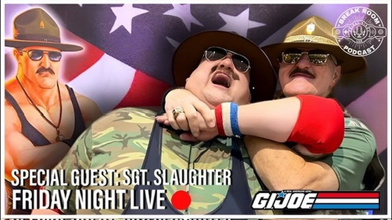 SGT SLAUGHTER LIVE IN STUDIO INTERVIEW - 11.8.24 -ft @TheRealLifePeterGriffin #wwe