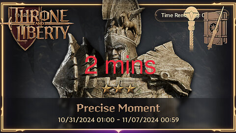 Throne and Liberty - Precise Moment 2mins (Wand + Staff)