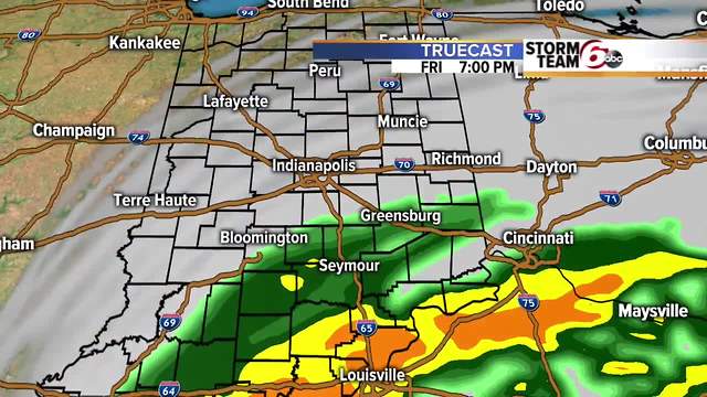 Windy & Cool with some rain tomorrow.