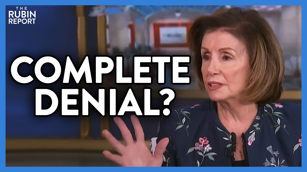 MSNBC Host Shocked at Nancy Pelosi's Complete Denial of Polling Disaster | DM CLIPS | Rubin Report