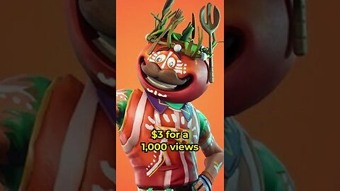 Tomato the Fortnite YouTuber made this much money... 🤑