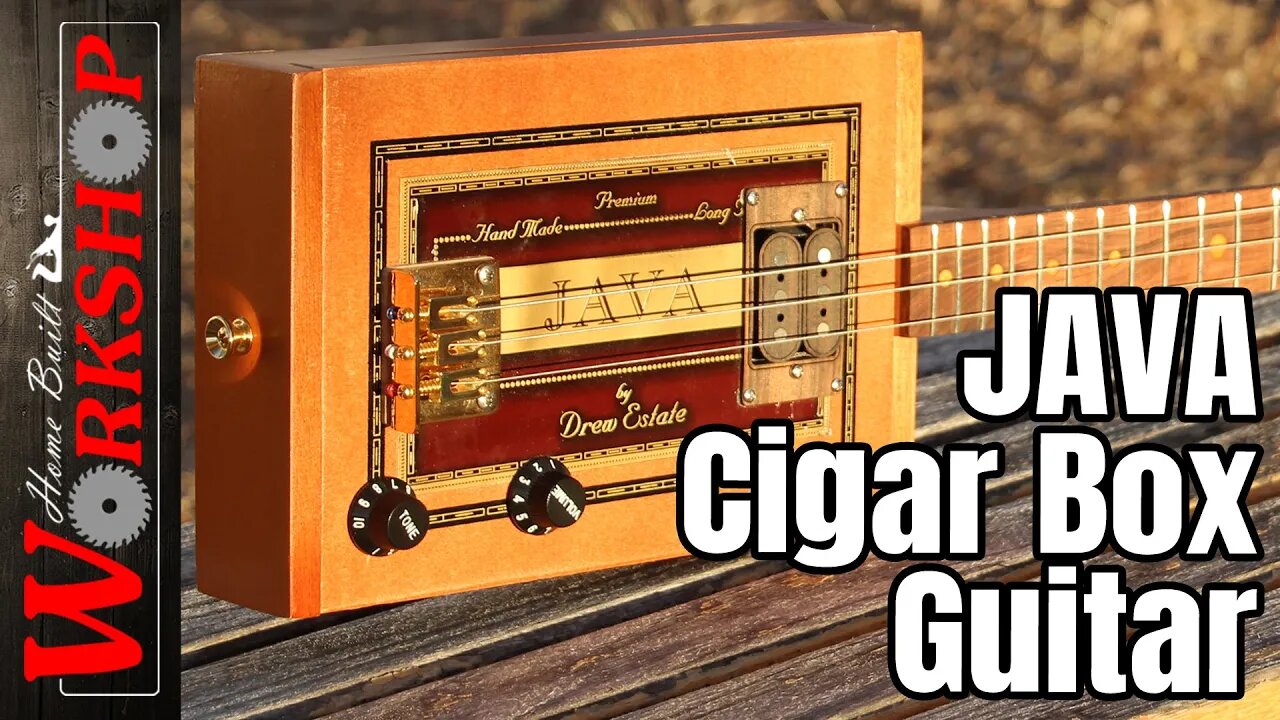 Building the "JAVA" Cigar Box Guitar | The Java Series, Part 1