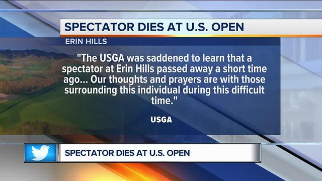 94-year-old dies at the U.S. Open