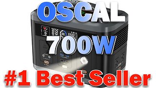 OSCAL 700W Portable Power Station