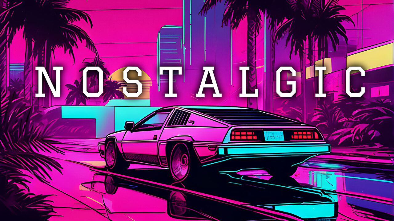 Nostalgic Synthwave - Retrowave Mix | Beats to Study/Code/Relax