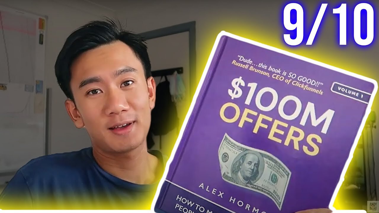 $100M OFFERS by Alex Hormozi - 9/10 (HONEST BOOK REVIEW)