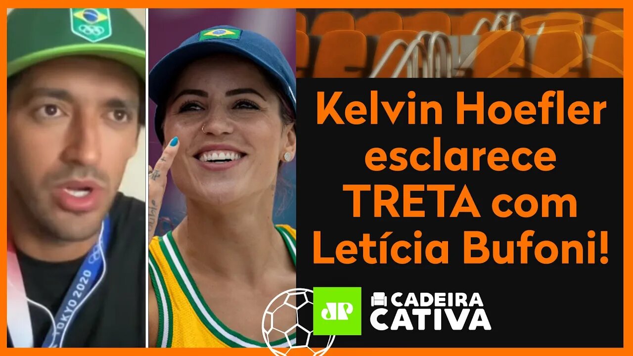 EXCLUSIVO! "Eu via COISAS MEIO ERRADAS!" Kelvin Hoefler ESCLARECE TRETA com Letícia Bufoni no skate!