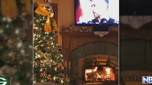 Lucky Packers Christmas trees