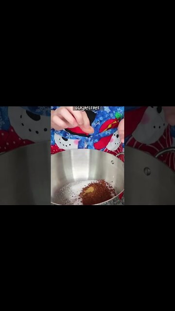 How to Make Hot Chocolate ☃⛄🍫☕❄🎅🏿🤶🏻 #hotchocolate #hotcocoa #howtomakehotchocolate