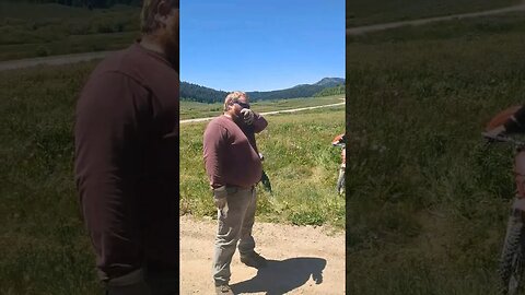 Haven't you watched the western movies?🤠