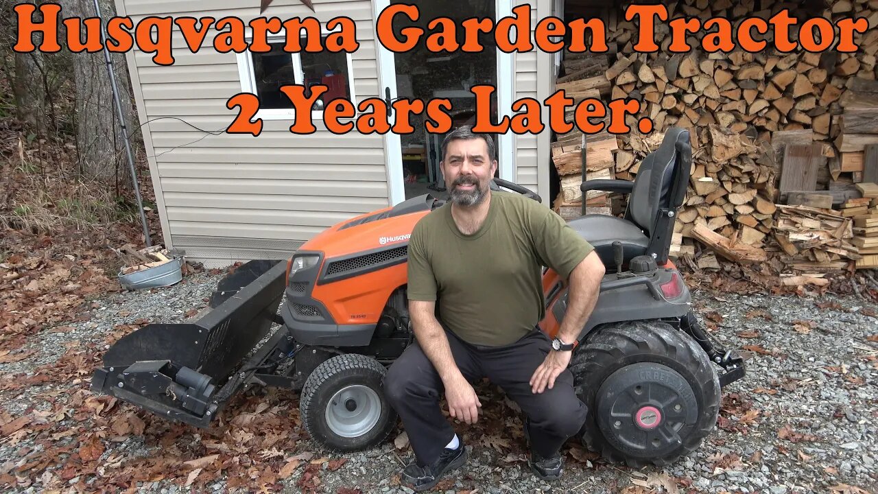 The Husqvarna TS354 Garden Tractor. A Long Term Review. 100 hours and 2 years later.